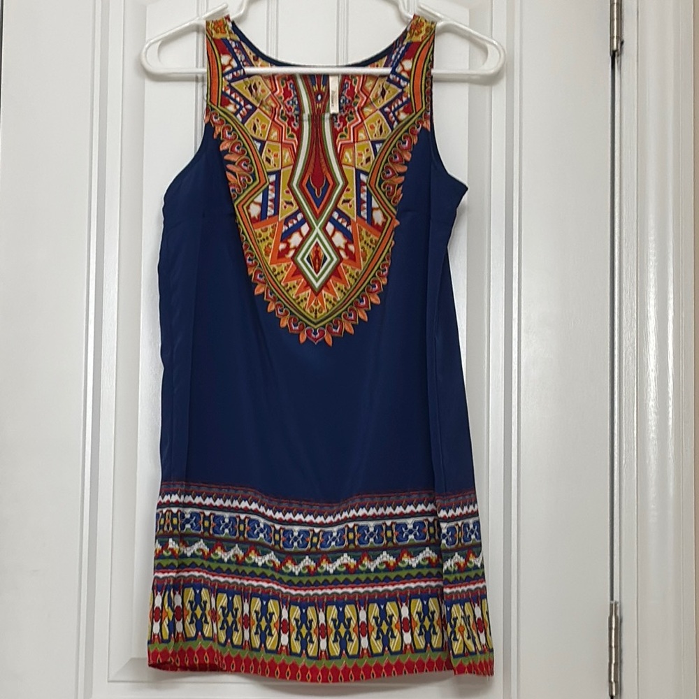 Colorful Sleeveless Women's Top